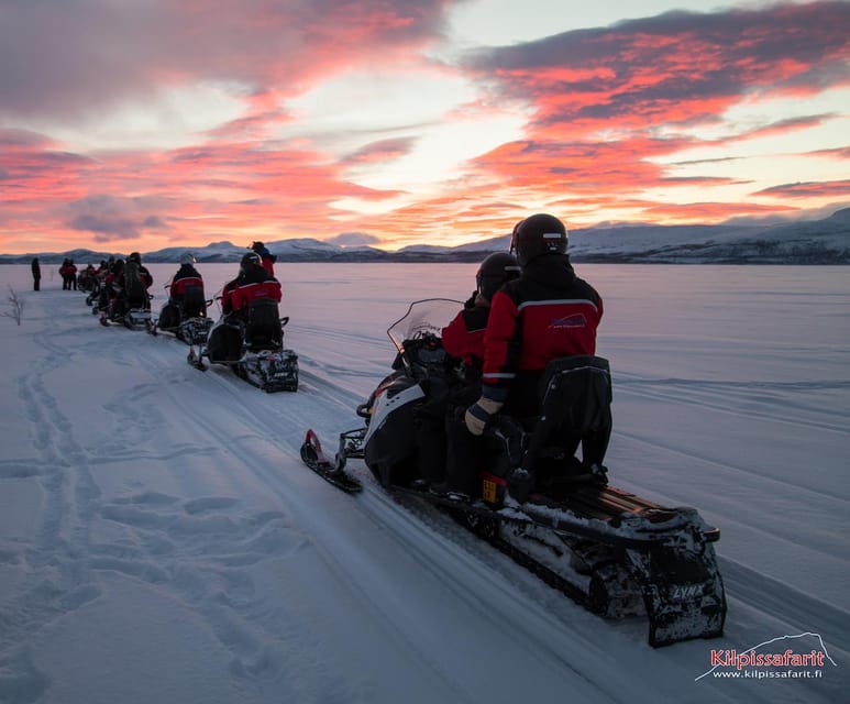 Kilpisjärvi: Border of Three Countries Snowmobile Safari - A hot drink, pastry, and the ride back