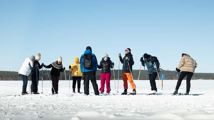 Kittilä: Lapland Levi Cross-country Skiing for Beginners - Learning the Basic Moves Before You Ski