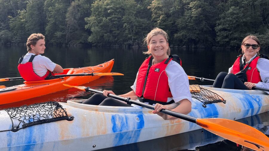Kristiansand: Otra River Kayaking Adventure - Stable kayaks make the first minutes easier