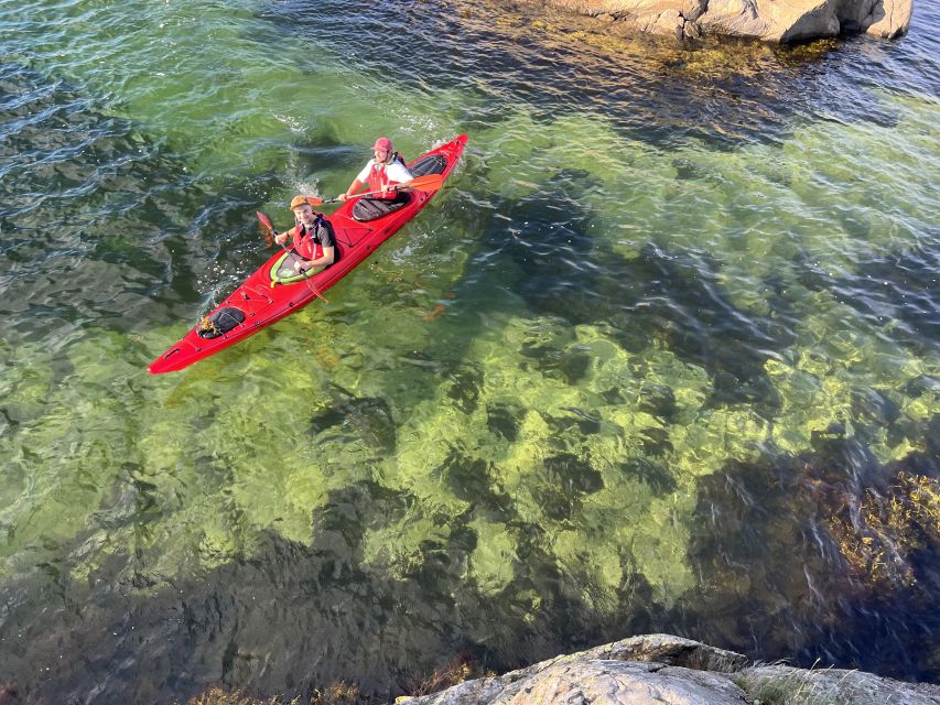Kristiansand: Scenic Double Sea Kayak Tour around Odderoya - A sea-level introduction to Kristiansand