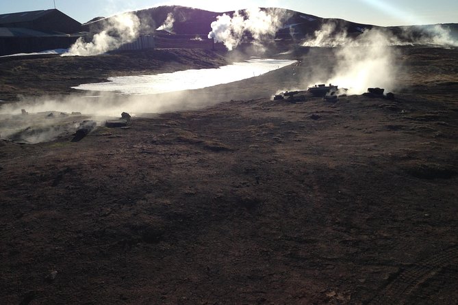 Lake Myvatn Day Tour and Godafoss Waterfall for Cruise Ships from Akureyri Port - Lake Mývatn brings fire and water together