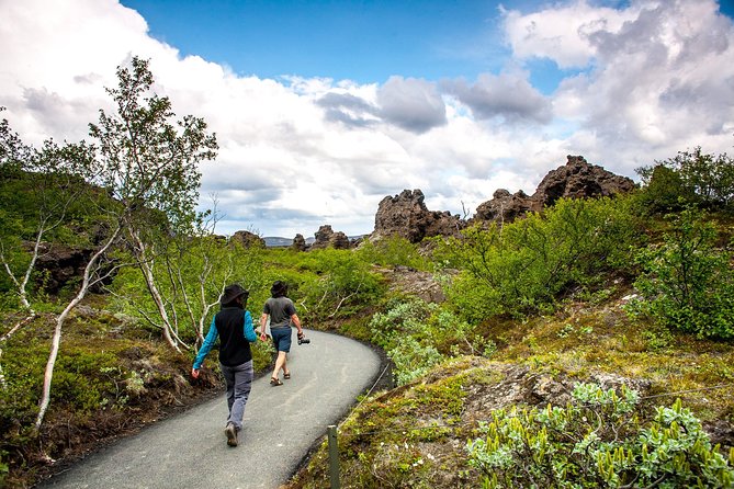 Lake Mývatn & Godafoss Small Group Tour from Akureyri Port - Dimmuborgir and the stories in the lava