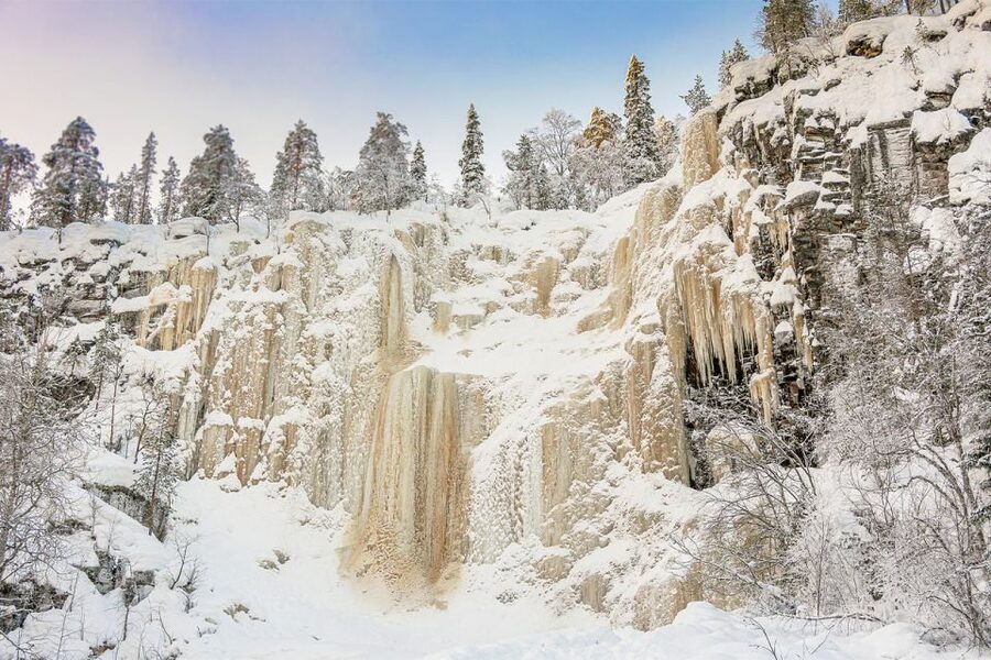 Lapland: The Frozen Waterfalls of Korouoma Tour - Group rules, timing, and cancellation