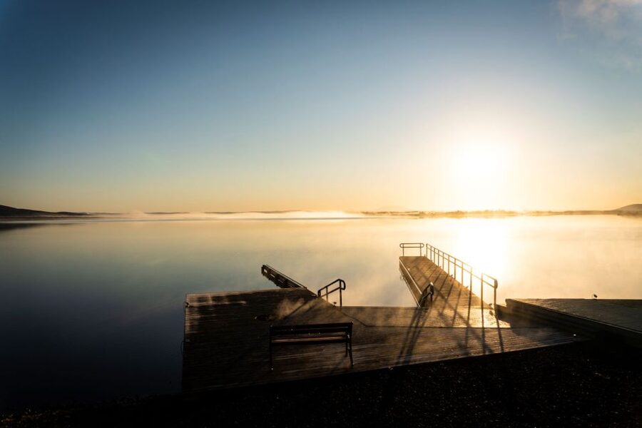 Laugarvatn: Laugarvatn Fontana Geothermal Baths Entry Ticket - Warm pools with room to choose