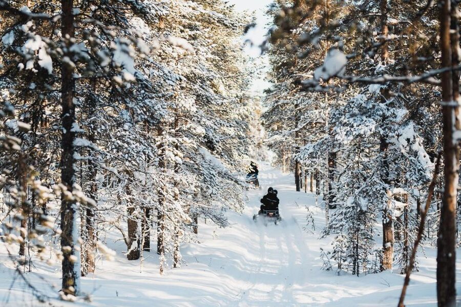 Levi: 3 Hour Snowmobile Safari Around Levi with Coffee Break - Sharing a snowmobile, or paying to ride alone