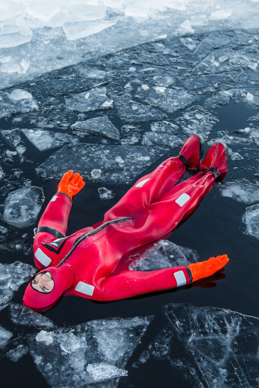 Levi: Arctic Ice Floating Adventure - The float itself is quiet rather than thrilling