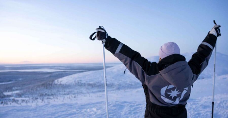 Levi: Backcountry Skiing Adventure - Leaving Sirkka for quieter Arctic country