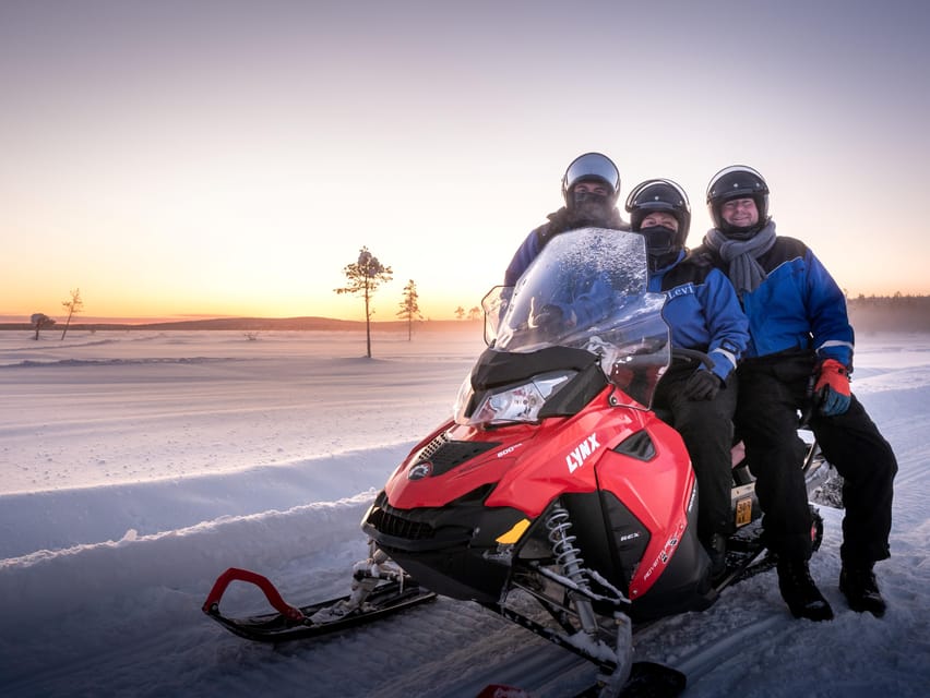 Levi: Easy Snowmobile Tour Perfect for Beginners - Key points at a glance