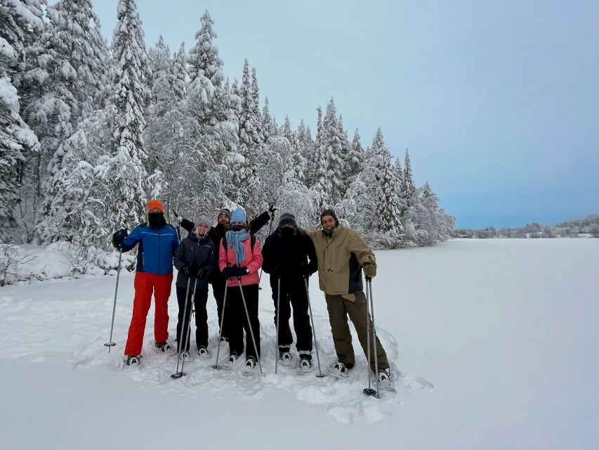 Levi: Lakeside forest snowshoeing - A Hot Drink in the Cold