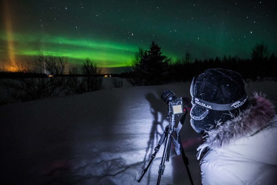 Levi: Northern Lights Hunting - Photography Tour - When the Northern Lights do not appear