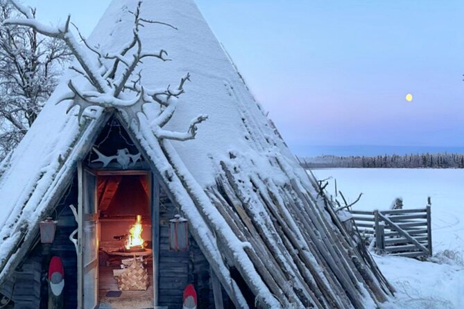 Levi Reindeer Safari - Long or Quick - with Sledge Ride - A short sled ride with a fuller farm visit