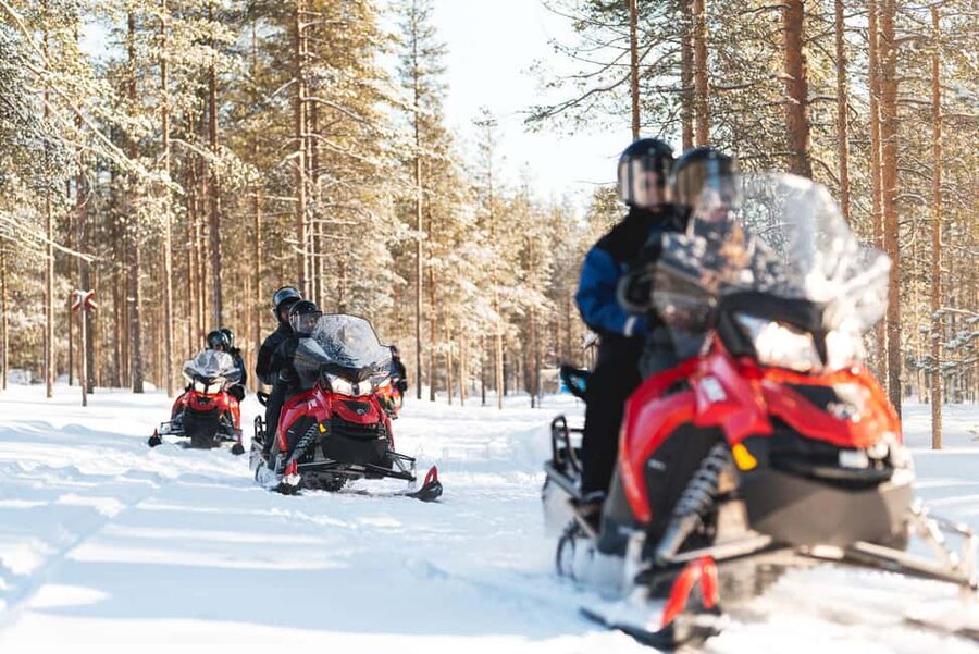 Levi: Snowmobile Safari to the Levi Nature - A calm first taste of snowmobiling near Levi
