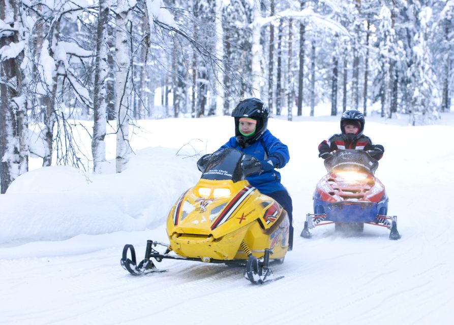 Levi: Winter Highlights Tour with Snowmobiling - Starting from Levi in winter clothing