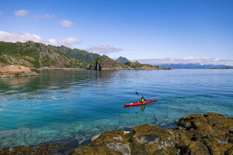 Lofoten: Guided Kayak Experience - Why the water-level view matters