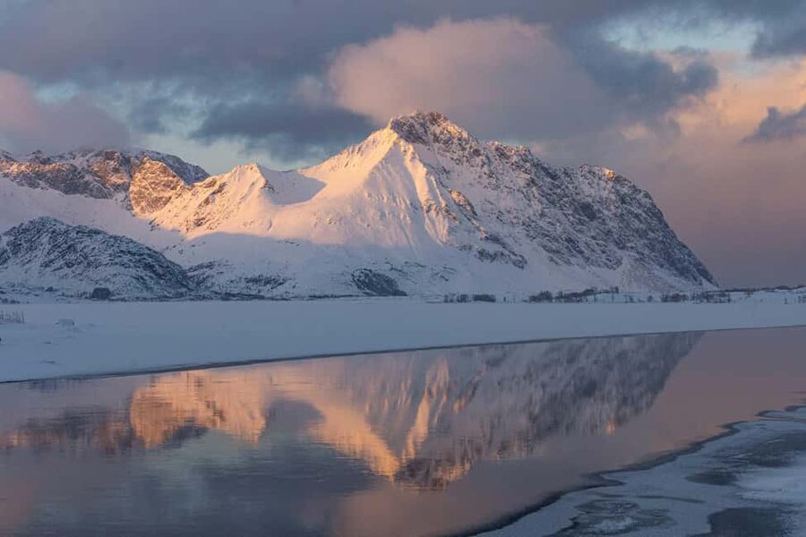 Lofoten: Half-Day Guided Tour with Photo Stops - Gimsøya and the open coastal view
