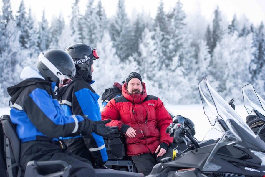 Luleå : Snowmobile - Forest and Ice Nature Tour 2h - What the two-hour ride feels like