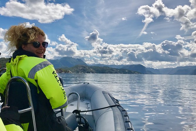Lysefjord RIB Safari from Stavanger - Fantahålå and the story behind the cave