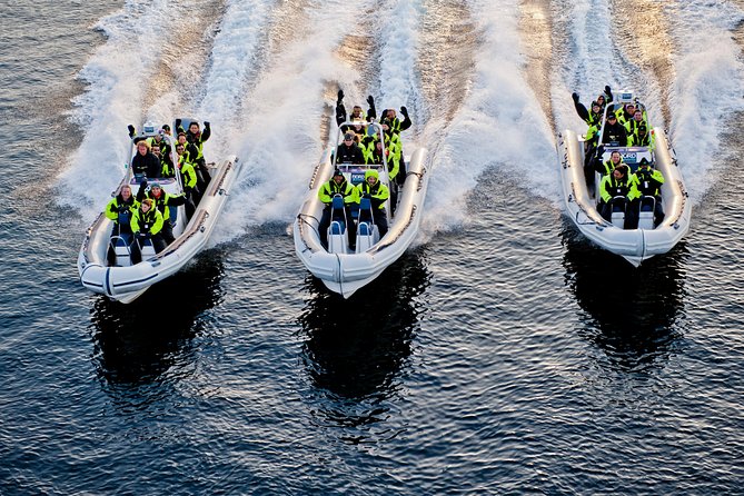Lysefjord RIB Safari from Stavanger - Islands, fish farms, and the open water