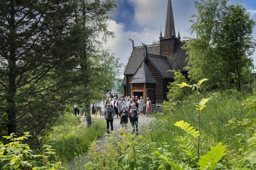 Maihaugen Museum/The Norwegian Olympic Museum, Lillehammer. - Farms from the 16th Through 19th Centuries