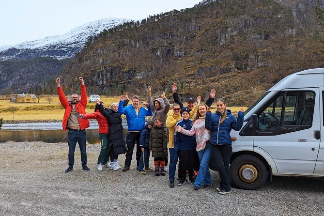 Mostraumen Golden Circle Fjordtour from Bergen – Group or Private - A coffee break in Mo village