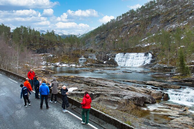 Mostraumen Golden Circle Fjordtour from Bergen – Group or Private - Nordhordland Bridge and the gateway to Osterfjord