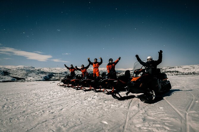 Northern Lights Adventure By Snowmobile - From Alta city center to Gargia Valley