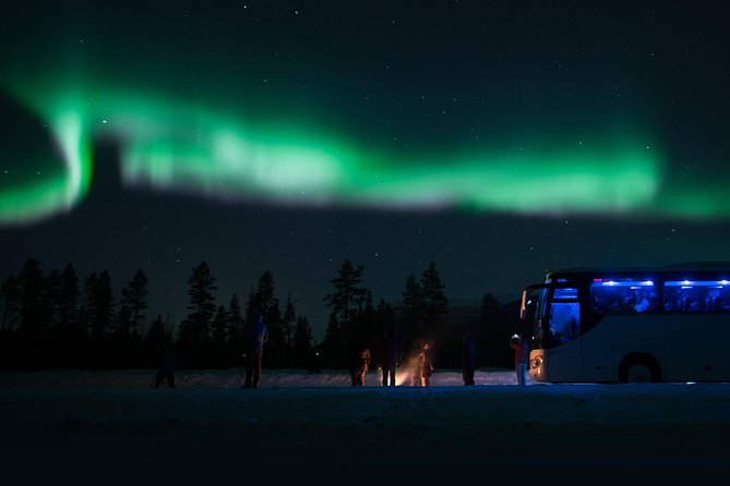 Northern Lights Big Bus Chase with Chasing Lights - Why this is a real aurora chase
