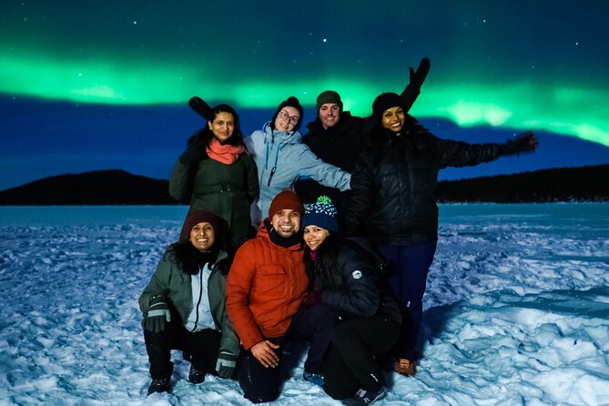Northern Lights Rovaniemi: Guaranteed Viewing & Unlimited Mileage - Waiting outside for the sky to open