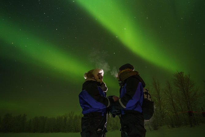 Northern lights tour to Lake Inari from Ivalo, Reindeers & Dinner - Dinner inside a Lappish teepee