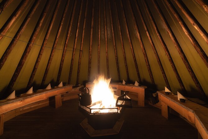 Northern lights tour to Lake Inari from Ivalo, Reindeers & Dinner - The value of $191.88 per person