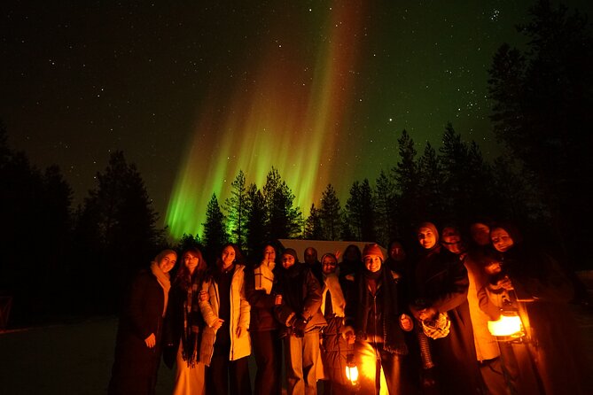 Northern Lights Trip to a Magical Place in Lapland - A dark, elevated place for the sky