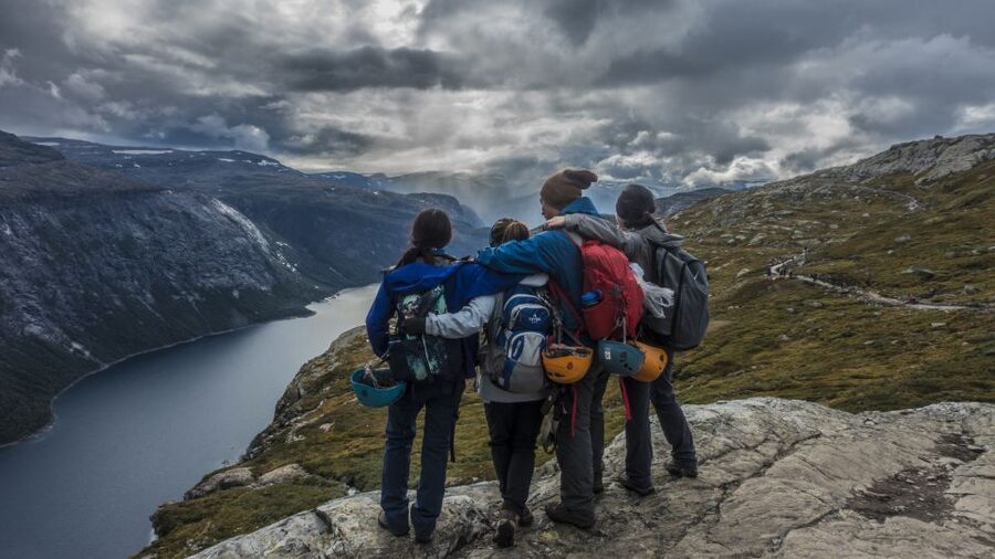 Odda: Full-Day Trolltunga Hiking, and Climbing Tour - Climbing 250 meters by via ferrata