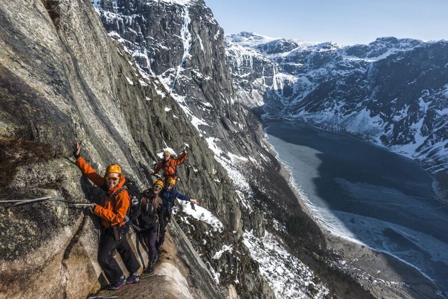 Odda: Full-Day Trolltunga Hiking, and Climbing Tour - From Tyssedal to Ringedalen Lake