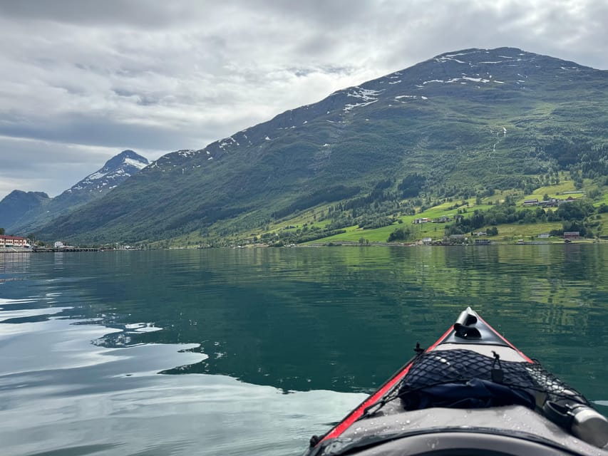 Olden: Experience Beginner-friendly Fjord Kayaking - Key points at a glance