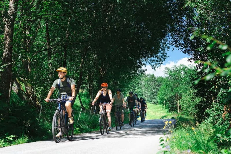 Olden: Guided e-bike tour - The first minutes: getting comfortable on the e-bike