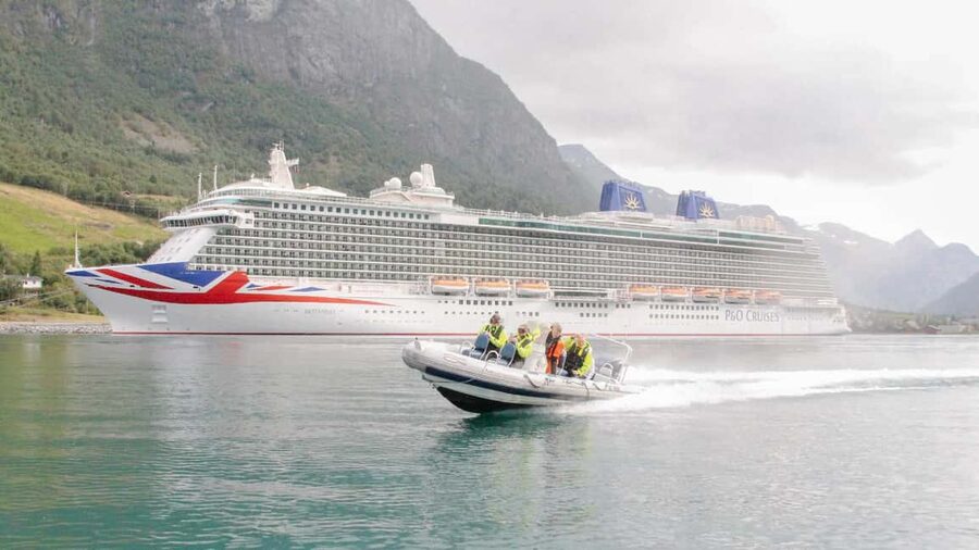 Olden: Nordfjord RIB Boat Tour with Live Commentary - Starting beside the cruise dock in Olden