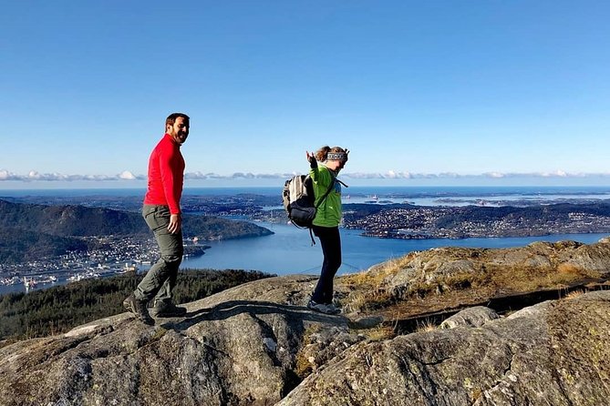 On Top of Bergen - Public Tour - Taking the Fløybanen up to Mount Fløyen