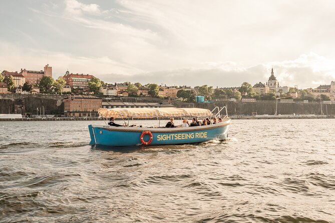 Open Electric Boat Ride in Stockholm with Live-Guide - Museums along the waterfront