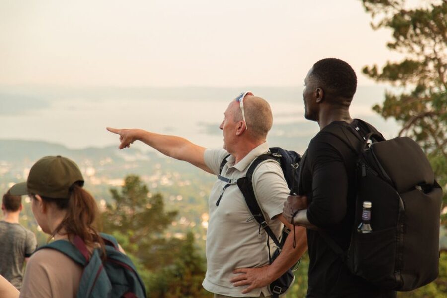 Oslo: Best View of the Oslofjord Hike - Walking down and returning to central Oslo