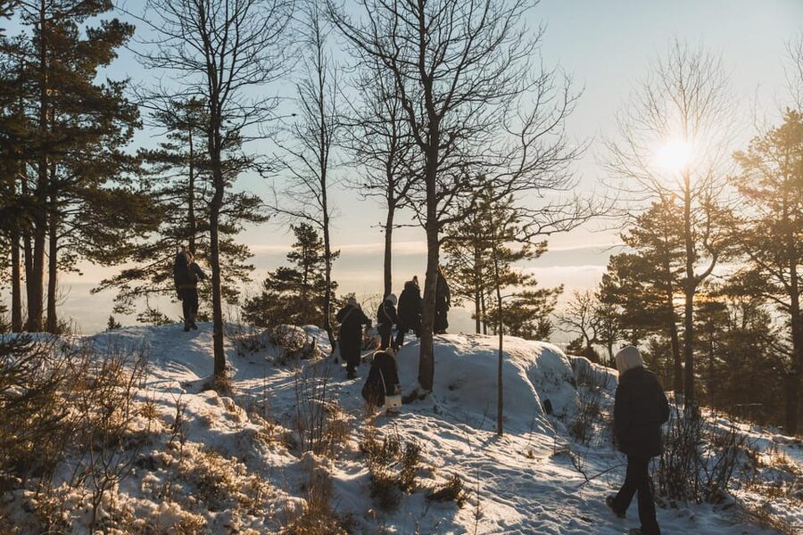 Oslo: Best View of the Oslofjord Winter Edition - Frozen ponds and the story of Huldra