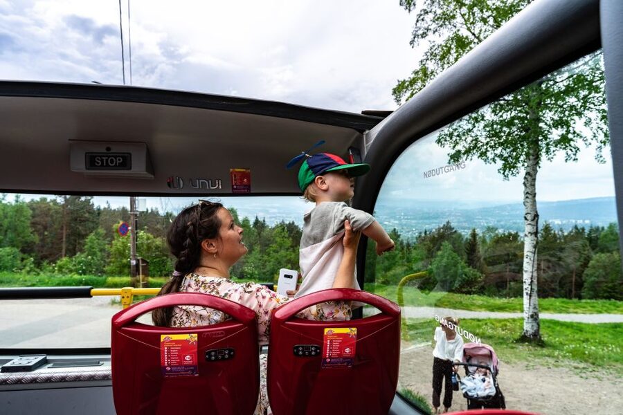 Oslo: City Sightseeing Hop-On Hop-Off Bus Tour - Majorstuen and Frogner Park