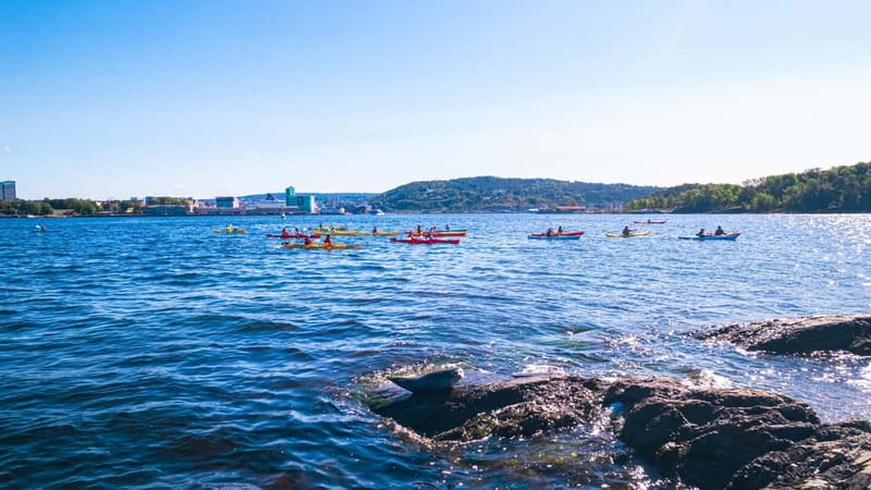 Oslo Sea Kayak Tour “Fjord City” - Starting from Tjuvholmen’s floating dock
