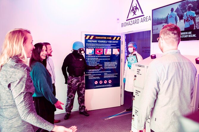 Outbreak Escape Room - Getting there and choosing your start time