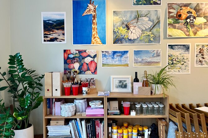 Paint Norwegian landscape with watercolor in Bergen - What beginners should know about watercolor