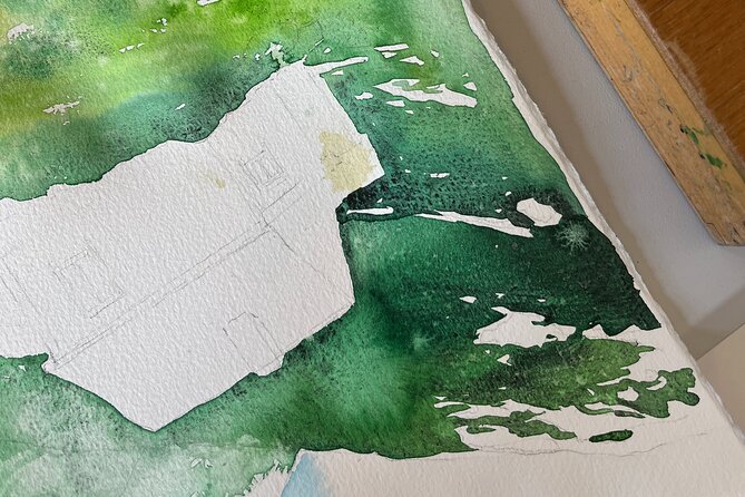 Paint Norwegian landscape with watercolor in Bergen - Making the most of your Bergen art break