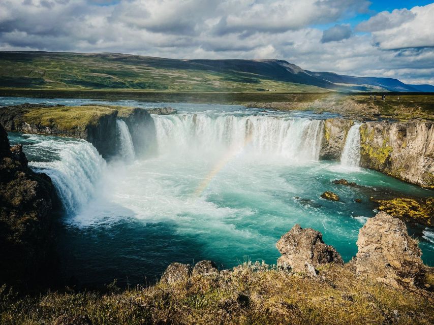 Port Akureyri: Godafoss Waterfall, Myvatn and Baths Tour - Goðafoss, the waterfall with a national story