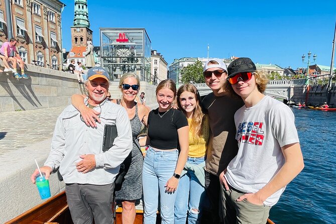 Private Copenhagen Boat cruise in Scandinavian mahogany boat - Christianshavn Canal and its houseboats