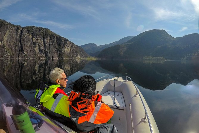 Private Cruise: Mostraumen by Zodiac or Lux Pontoon Boat - Veafjorden, where the road runs out