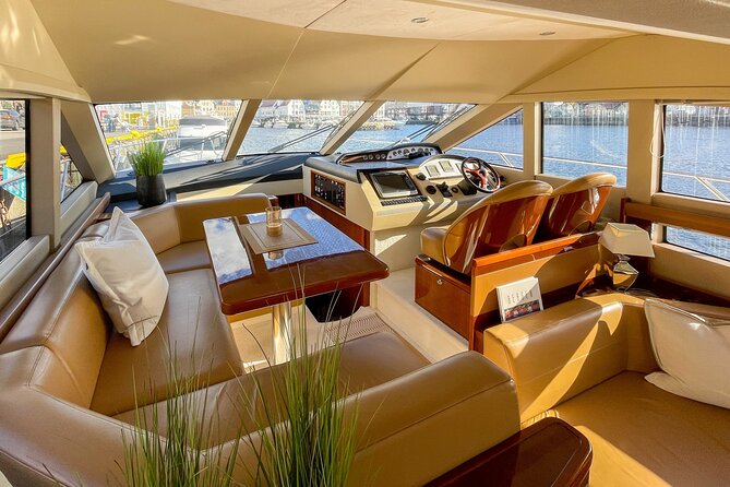 Private Fjord and waterfalls cruise to Modal- Mostraumen - The captains and the feel onboard