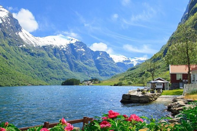 Private tour - Viking Village, Nærøyfjord Cruise and Flåm Railway - A short look at Aurlandsfjord and Flåm